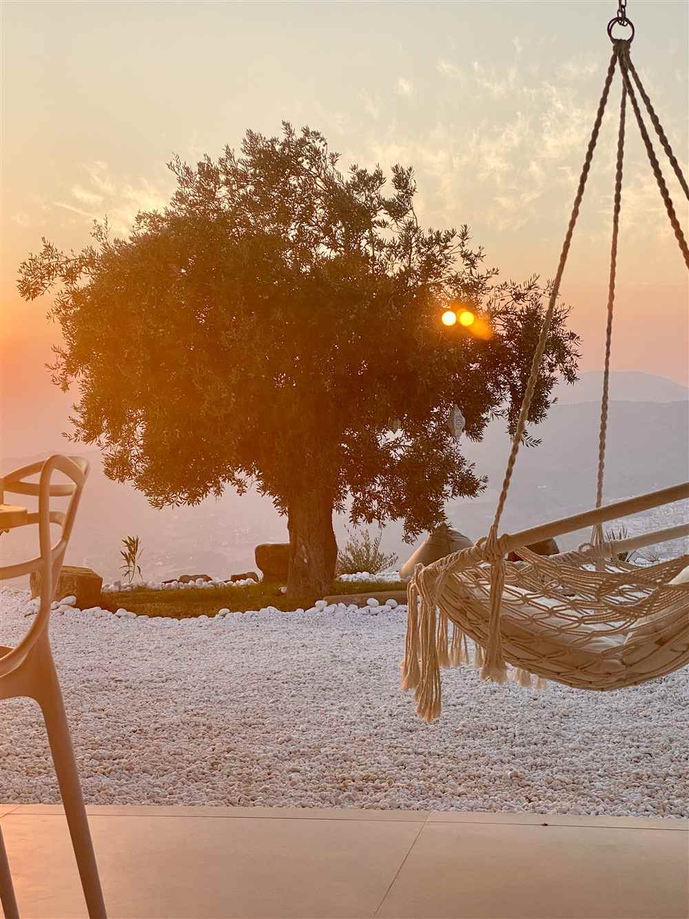 Sunset Mountain View